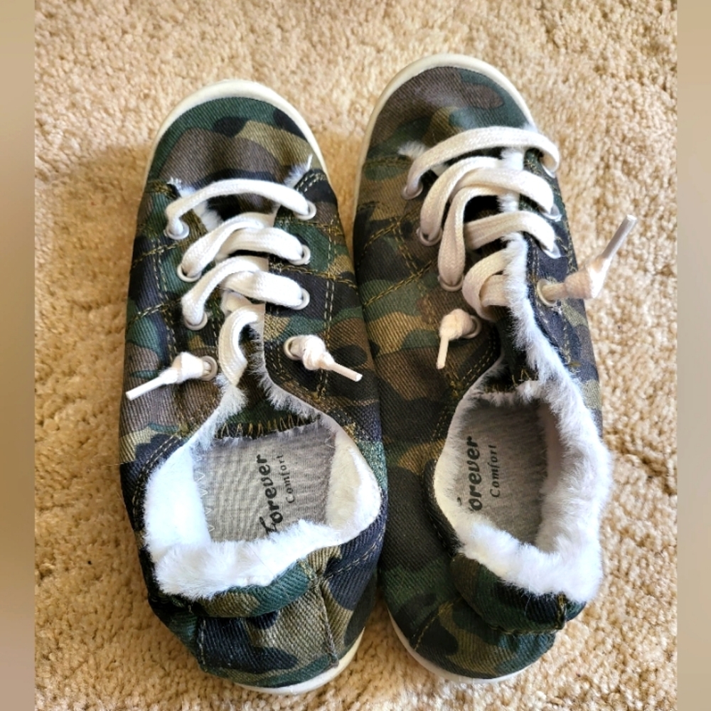 Camo sneakers